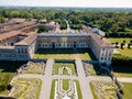 Villa Arconati, Castellazzo, Bollate, Milan, Italy. Aerial view of Villa Arconati