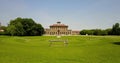 Villa Bagatti Valsecchi, villa, aerial view, eighteenth century, Italian villa, Varedo, Monza Brianza, Lombardy Italy