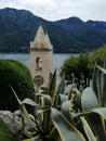 Villa balbianello lake Como Italy Royalty Free Stock Photo