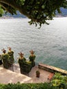 Villa balbianello lake Como Italy Royalty Free Stock Photo