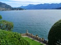 Villa balbianello lake Como Italy Royalty Free Stock Photo