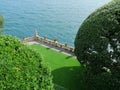 Villa balbianello lake Como Italy Royalty Free Stock Photo