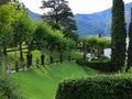 Villa balbianello lake Como Italy Royalty Free Stock Photo