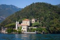 Villa Balbianello on Lake Como, Italy Royalty Free Stock Photo