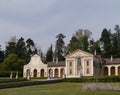 Villa Barbaro in Maser with the sundial wing Royalty Free Stock Photo