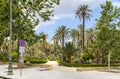 Villa Bonanno, public garden in Palermo, Sicily, Italy Royalty Free Stock Photo