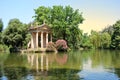 Villa Borghese gardens, Rome Royalty Free Stock Photo