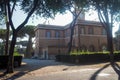 Villa Borghese Gardens in Rome, Italy