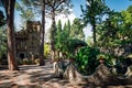 Villa Comunale Di Taormina. Public garden of Taormina city in Sicily, Italy Royalty Free Stock Photo