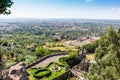 Villa d'este park in Tivoli, Lazio, Italy Royalty Free Stock Photo