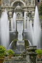 Villa d este in tivoli, italy, europe