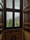 Villa dEste, Tivoli. Look through the window