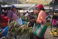 Villa de Leyva farmers market in Colombia Royalty Free Stock Photo