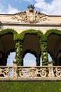 The Villa del Balbianello, lake como, Italy Royalty Free Stock Photo