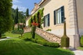 Villa del Balbianello on Lake Como, Lenno, Lombardia, Italy Royalty Free Stock Photo