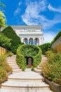 Villa and Garden Ephrussi de Rothschild, French riviera, France Royalty Free Stock Photo