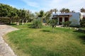 Villa in Greece. Royalty Free Stock Photo