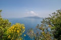 The famous Villa Jovis on the island of Capri, Italy