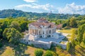 Villa la Rotonda in Italian town Vicenza Royalty Free Stock Photo