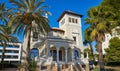 Villa Maria herritage houses in Benicassim Royalty Free Stock Photo