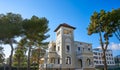 Villa Maria herritage houses in Benicassim Royalty Free Stock Photo