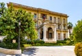 Villa Massena Musee art museum, palace and garden at Promenade des Anglais in Vieux Vieille Ville old town of Nice in France