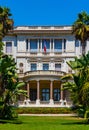 Villa Massena Musee art museum and garden at Promenade des Anglais in historic Vieux Vieille Ville old town of Nice in France