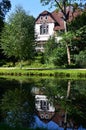 Villa in the Old Town of Celle, Lower Saxony Royalty Free Stock Photo