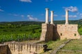 Villa Rustica Weilberg, Ancient Roman winery near Bad Duerkheim in Rhineland-Palatinate, Germany Royalty Free Stock Photo