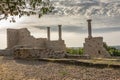 Villa Rustica Weilberg, Ancient Roman winery near Bad Duerkheim in Rhineland-Palatinate, Germany Royalty Free Stock Photo