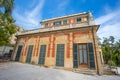 Villa Saluzzo Serra in Genoa Nervi, inside Genoa Nervi Groppallo Park, Italy. Royalty Free Stock Photo