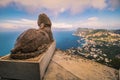 The Villa San Michele in spring, in Anacapri on the island of Capri, Italy Royalty Free Stock Photo