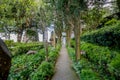 The Villa San Michele in spring, in Anacapri on the island of Capri, Italy Royalty Free Stock Photo