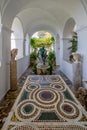 The Villa San Michele in spring, in Anacapri on the island of Capri, Italy Royalty Free Stock Photo