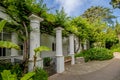 The Villa San Michele in spring, in Anacapri on the island of Capri, Italy Royalty Free Stock Photo