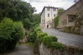 The city of Sutri province of Viterbo Royalty Free Stock Photo