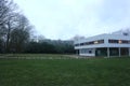 Villa Savoye Garden View - Winter Royalty Free Stock Photo