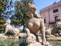 Villa sciarra Sphynx fountain