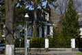 Villa in Spring in the Neighborhood of Grunewald, Wilmersdorf, Berlin Royalty Free Stock Photo