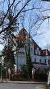Villa in Spring in the Neighborhood of Grunewald, Wilmersdorf, Berlin Royalty Free Stock Photo