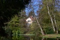 Villa in Spring in the Park Halifax in the Town Soltau, Lower Saxony