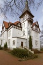 Villa Stahmer, built in 1900 in Lower Saxony, Germany