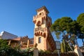 Villa Torre herritage houses in Benicassim Royalty Free Stock Photo