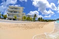 Villa on a Tropical Caribbean Island Royalty Free Stock Photo