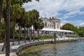 Villa Vizcaya Museum and Gardens, the former estate of James Deering located in Coconut Grove. Royalty Free Stock Photo