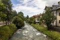 Villabassa (Niederdorf) Rienza river Royalty Free Stock Photo