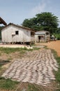 Village Abade, Principe, Africa Royalty Free Stock Photo