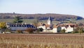 Village of Aloxe Corton Royalty Free Stock Photo