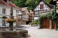 Village in Alsace Royalty Free Stock Photo