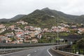 Village amongst the beautiful mountains of Madeira